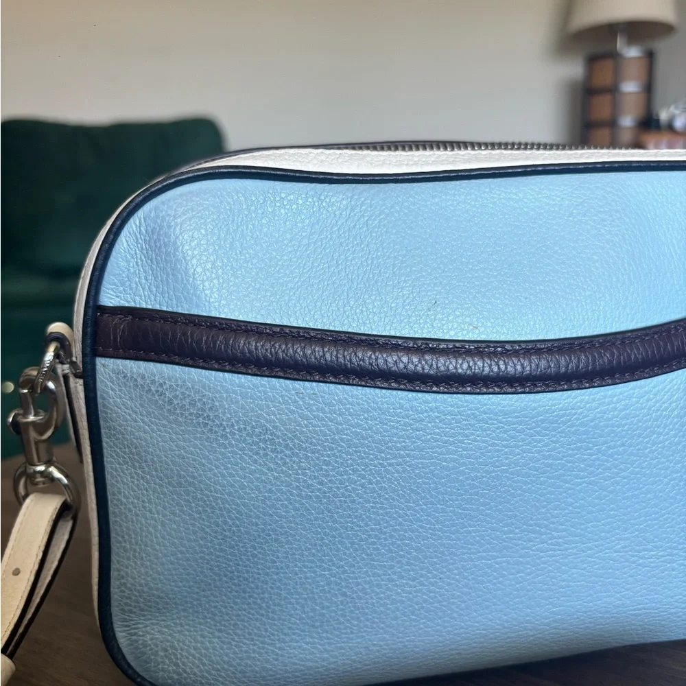 Coach Jes Crossbody in Colorblock with Stripe - Picture 9 of 16